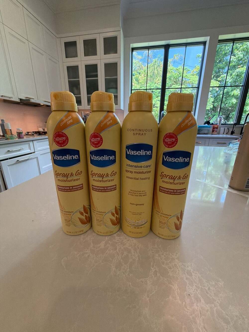 Lot of 4 Vaseline Spray & Go Moisturizer 6.5 oz Bottles
Ships out fast!